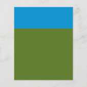 赤い芝刈り機のシーン、芝生サー気にビス チラシ (裏面)