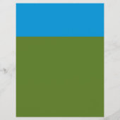 赤い芝刈り機のシーン、芝生サー気にビス チラシ (裏面)