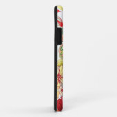 赤い花が付いているパターン Case-Mate iPhoneケース (裏面/右)