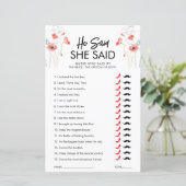 赤い花が彼はゲームと言った |カスタマイズ可能 (スタンド正面)