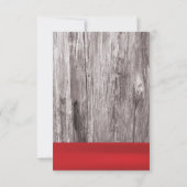 赤い花と漂木のウェディングシャワー ビンゴカード (裏面)