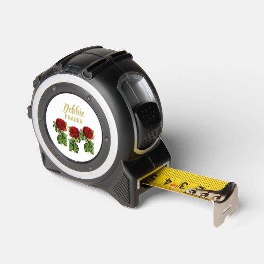 赤い花と緑の葉名前をカスタムする メジャー (傾斜)