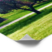 赤い花のクラッペルのポスター ポスター (角)