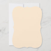 赤い花のメイソンジャー　レセプションカード 招待状 (裏面)