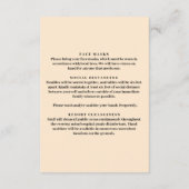 赤い花のメイソンジャー 安全対策 エンクロージャーカード (裏面)