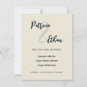 赤い花の保存日テンプレート セーブザデート (裏面)