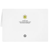 赤い花の妖精 (裏面横)