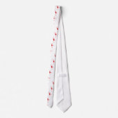 赤い花の少女 ネクタイ (裏面)