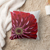 赤い花の枕 クッション (ブランケット)