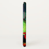 赤い花の緑の黄色の上で夢を見る妖精 Case-Mate iPhoneケース (裏面/右)