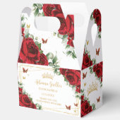 赤い花の蝶の誕生日 ケミセラ 16 15 フェイバーボックス (見開き)