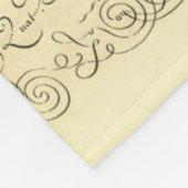 赤い花を持つ蝶そしてトンボ フリースブランケット (角)