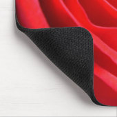 赤い花マウスパッド赤いバラの装飾ギフト マウスパッド (コーナー)