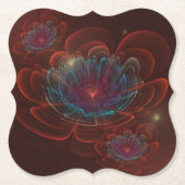 赤い花冠 ペーパーコースター (正面)