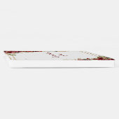 赤い花嫁の赤いローズウェディングレセプション ゲストブック (背)