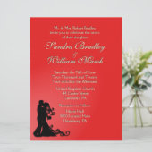 赤い花嫁 招待状 (スタンド正面)