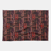 赤い花崗岩の大理石のデジタルマウント キッチンタオル (横)