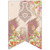 赤い花瓶のデザイン バンティングフラッグ (第2の旗)