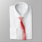 赤い花花びら ネクタイ (タイ)