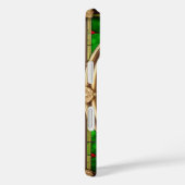 赤い花鮮やかなステンドグラス Case-Mate iPhoneケース (裏面 / 右)