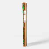 赤い花鮮やかなステンドグラス Case-Mate iPhoneケース (裏面 / 左)