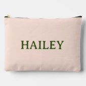 赤い花 アクセサリーポーチ (正面)