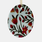 赤い花 セラミックオーナメント (右)