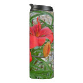 赤い花 タンブラー (回転右)