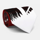 赤い花 ネクタイ (ロール)