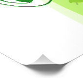 赤い花 フォトプリント            (角)