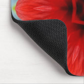 赤い花 マウスパッド (コーナー)