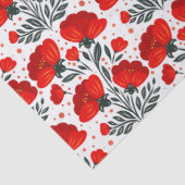 赤い花 薄葉紙 (詳細)