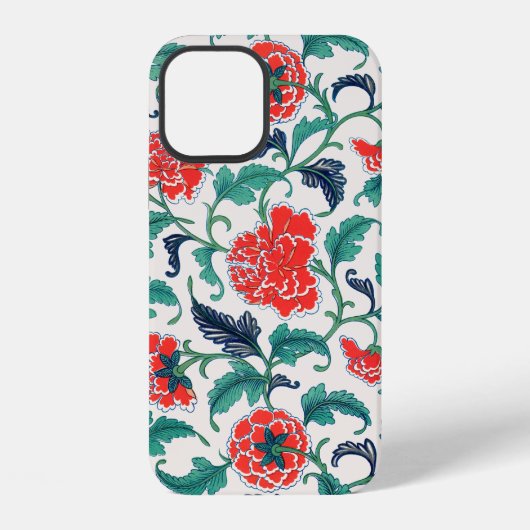 赤い花 iPhoneケース (裏面)