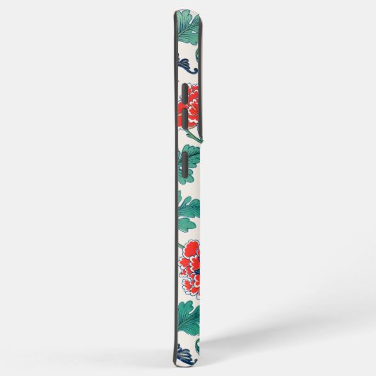 赤い花 SAMSUNG GALAXYケース (右側面)