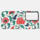 赤い花 SAMSUNG GALAXYケース (左側面)