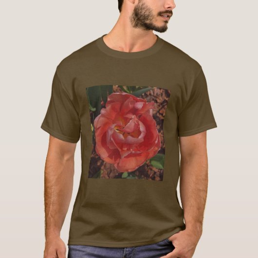 赤い花 Tシャツ (正面)