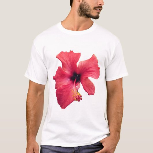 赤い花 Tシャツ (正面)