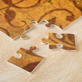 赤い花I ジグソーパズル (側面)