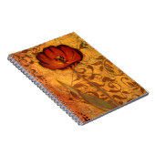 赤い花I ノートブック (右側)