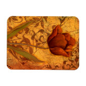 赤い花II マグネット (横)