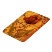 赤い花II マグネット (左側)