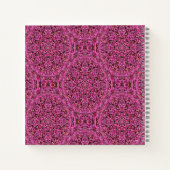 赤い芽の開花…..... ノートブック (裏面)