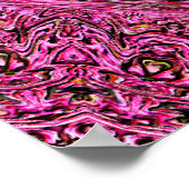 赤い芽の開花….. ポスター (角)