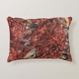 赤い茂み アクセントクッション