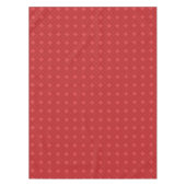 赤い荷送形式 テーブルクロス (正面)