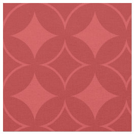 赤い荷送形式 ファブリック