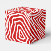 赤い落書きパターン フェイバーボックス (裏面サイド)