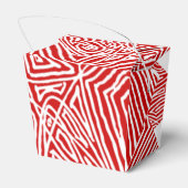 赤い落書き模様 フェイバーボックス (裏面サイド)