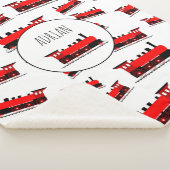 赤い蒸気列車のパタカスタマイズーン名 シェルパブランケット (3/4)