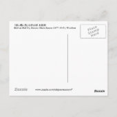 赤い蔦に鳥, 古邨 Bird on Red Ivy, Koson, Ukiyo-e ポストカード (裏面)